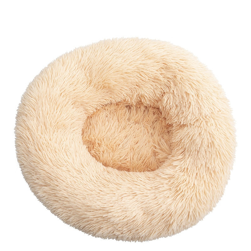 Fluffy Dog Calming Donut Bed (20cm - 60cm)