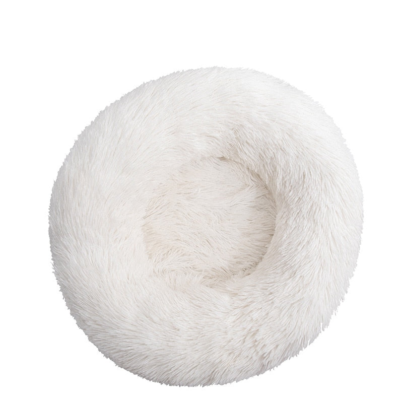 Fluffy Dog Calming Donut Bed (20cm - 60cm)