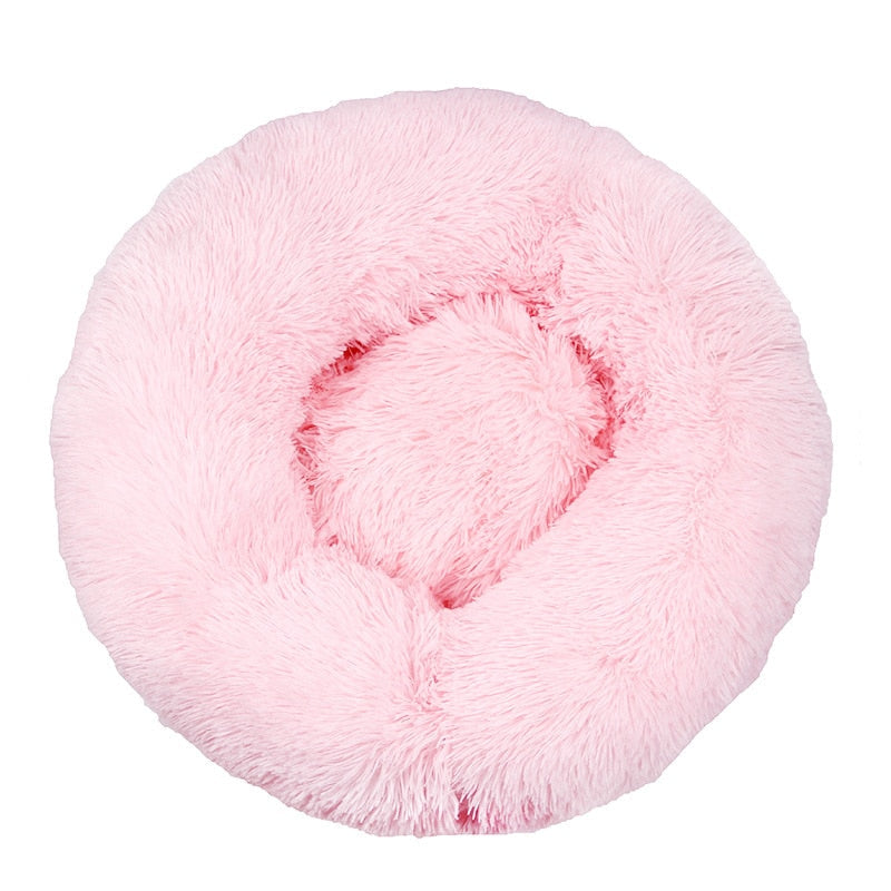 Fluffy Dog Calming Donut Bed (20cm - 60cm)