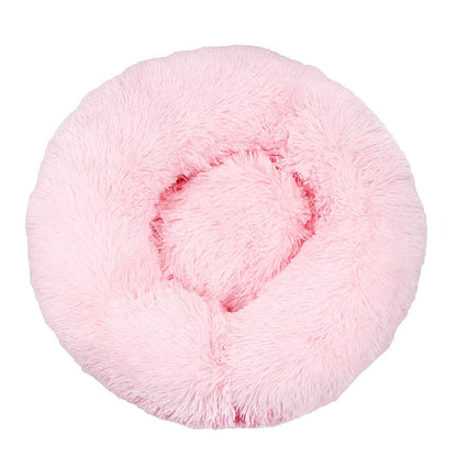 Fluffy Dog Calming Donut Bed (20cm - 60cm)