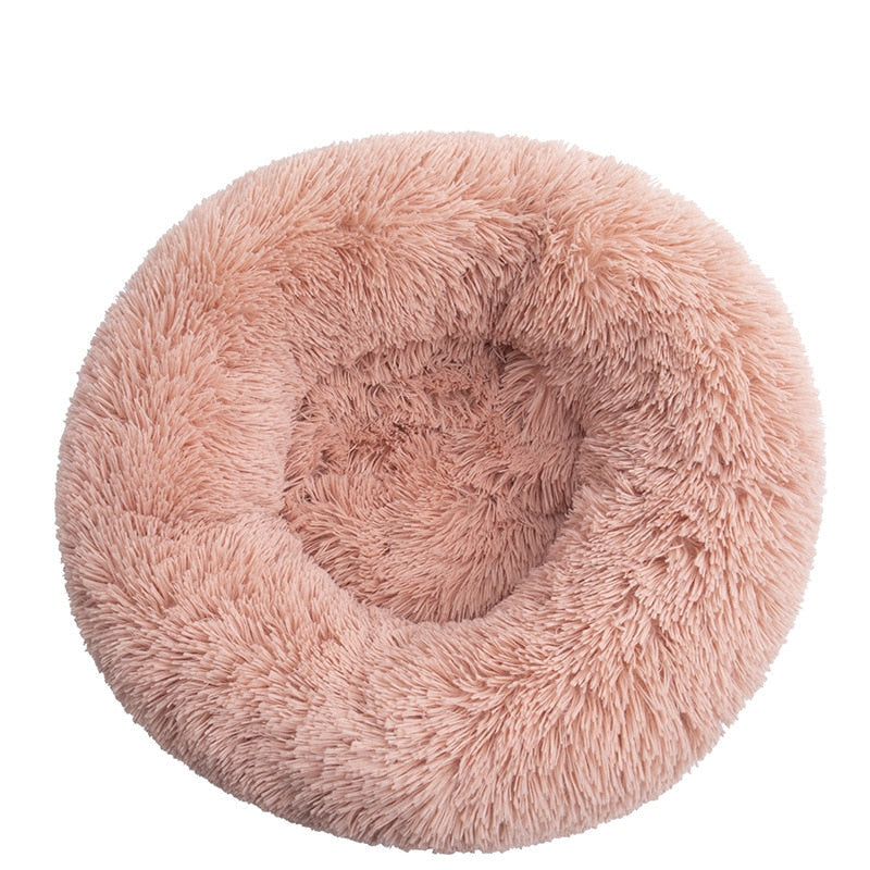 Fluffy Dog Calming Donut Bed (20cm - 60cm)