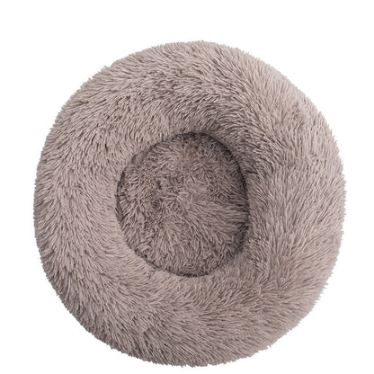 Fluffy Dog Calming Donut Bed (20cm - 60cm)