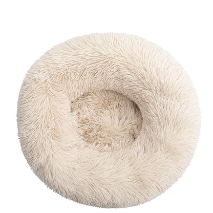 Fluffy Dog Calming Donut Bed (20cm - 60cm)