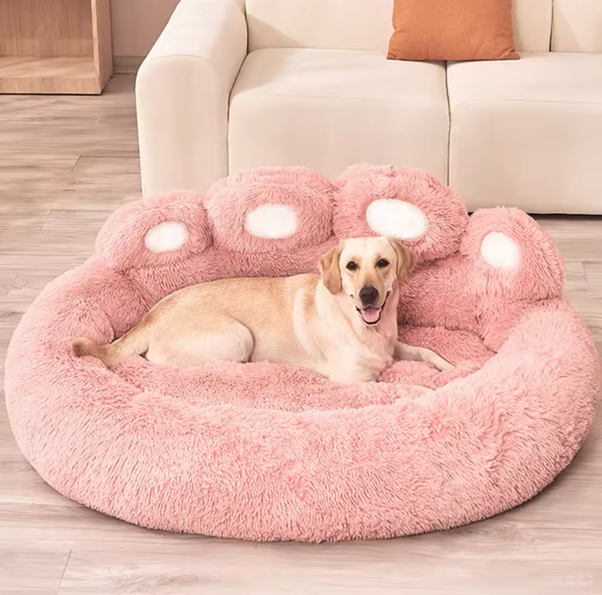 Fluffy Dog Bed Large Pet Products