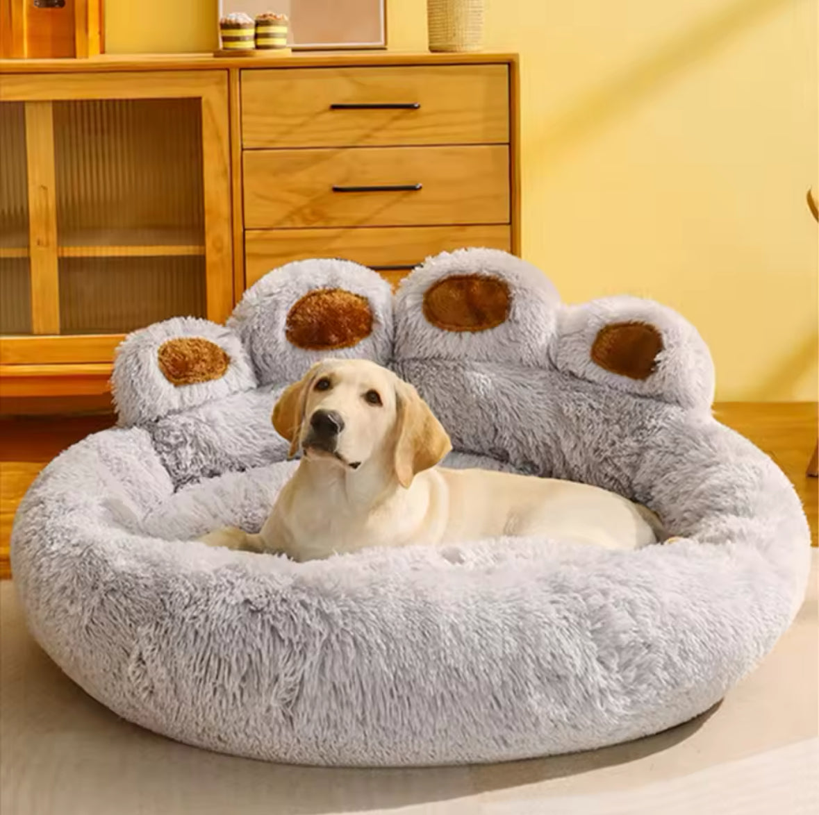 Fluffy Dog Bed Large Pet Products