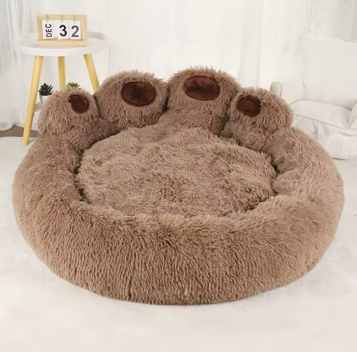 Fluffy Dog Bed Large Pet Products